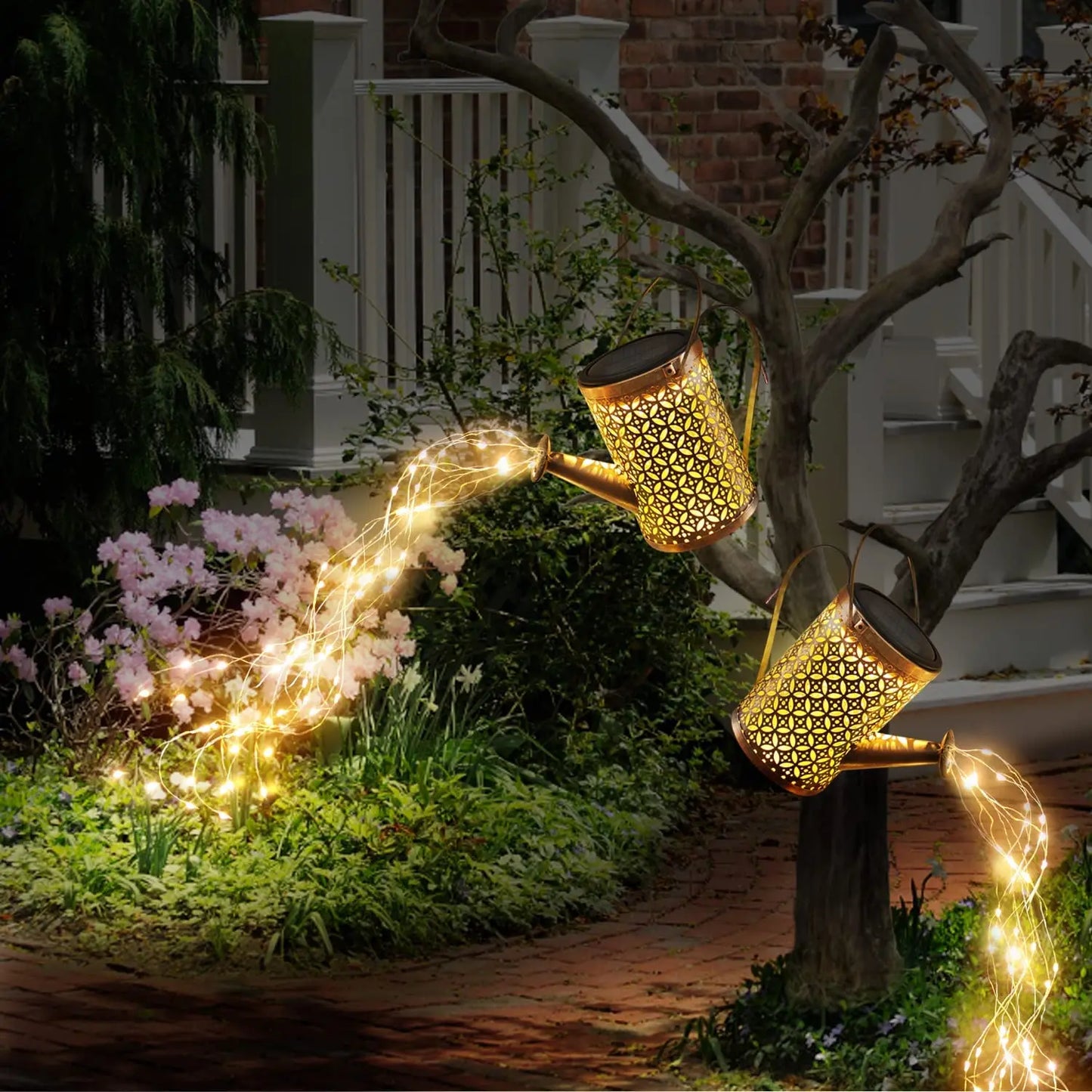 Solar Watering Can Lights